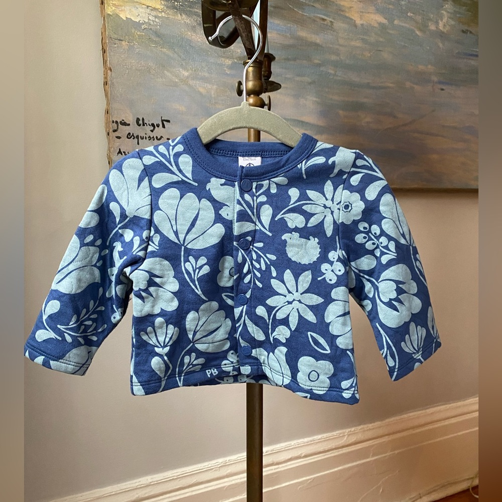 NWOT Petit Bateau Sweater/Jacket, 12months